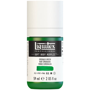 LQX SOFT BODY ACRYLIC 59ML 450 EMERALD GREEN 887452997917