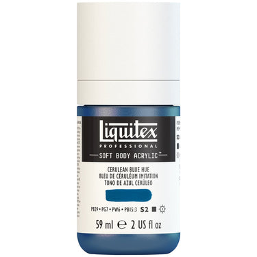 LQX SOFT BODY ACRYLIC 59ML 470 CERULEAN BLUE HUE 887452997825