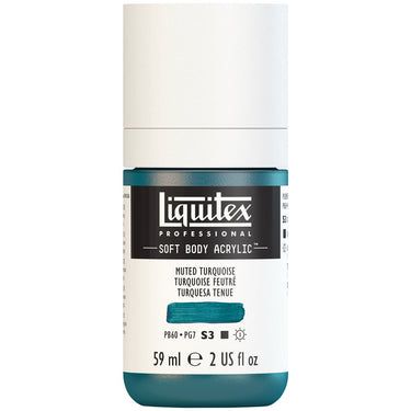 LQX SOFT BODY ACRYLIC 59ML 503 MUTED TURQUOISE 887452028499