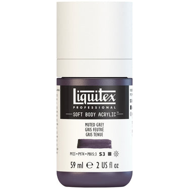 LQX SOFT BODY ACRYLIC 59ML 505 MUTED GREY 887452028505