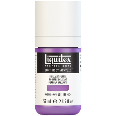 LQX SOFT BODY ACRYLIC 59ML 590 BRILLIANT PURPLE 887452997696