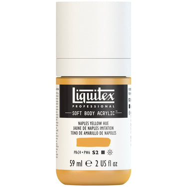 LQX SOFT BODY ACRYLIC 59ML 601 NAPLES YELLOW HUE 887452998204