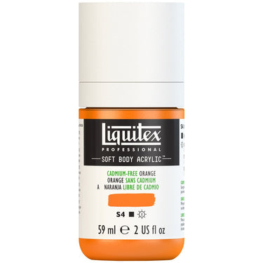 LQX SOFT BODY ACRYLIC 59ML 892 CADMIUM-FREE ORANGE 887452997771