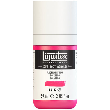 LQX SOFT BODY ACRYLIC 59ML 987 FLUORESCENT PINK 887452997955