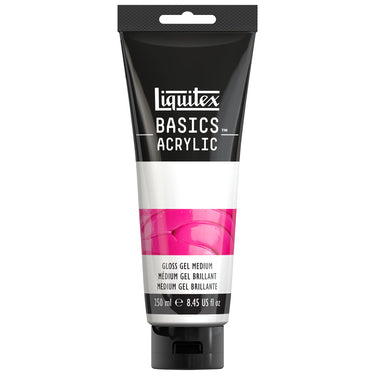 LQX BASICS ACRYLIC MEDIUMS 250ML GLOSS GEL MEDIUM 887452031468