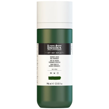 LQX SOFT BODY ACRYLIC 946ML 224 HOOKERS GREEN HUE PERMANENT 887452999003