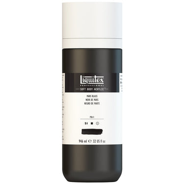 LQX SOFT BODY ACRYLIC 946ML 276 MARS BLACK 887452998983