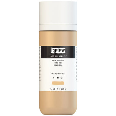 LQX SOFT BODY ACRYLIC 946ML 434 UNBLEACHED TITANIUM 887452999089