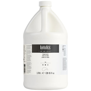 LQX SOFT BODY ACRYLIC 3.78L 432 TITANIUM WHITE 887452999126