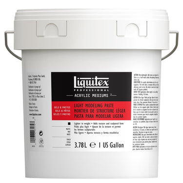 LQX ACRYLIC MEDIUMS 3.78L LIGHT MODELING PASTE 094376931723