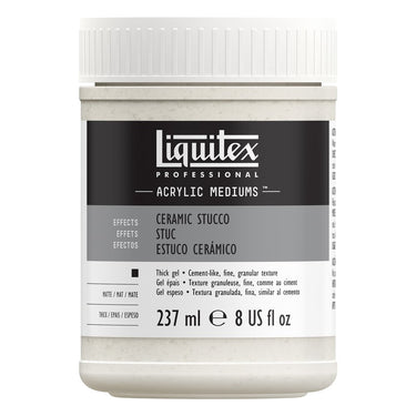 LQX ACRYLIC MEDIUMS 237ML CERAMIC STUCCO 094376924367