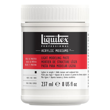 LQX ACRYLIC MEDIUMS 237ML LIGHT MODELING PASTE 094376924442