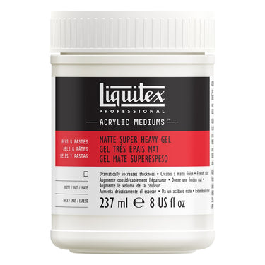 LQX ACRYLIC MEDIUMS 237ML MATTE SUPER HEAVY GEL 094376945799