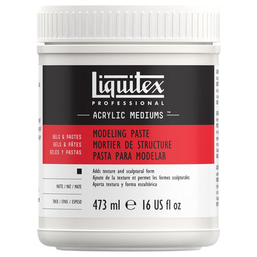 LQX ACRYLIC MEDIUMS 473ML MODELING PASTE 094376924121