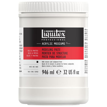 LQX ACRYLIC MEDIUMS 946ML MODELING PASTE 094376924138