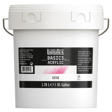 LQX BASICS ACRYLIC MEDIUMS 3.78L GESSO 887452045175