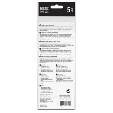 LQX BASICS PLASTIC PALETTE KNIVES 887452047100 [BACK]