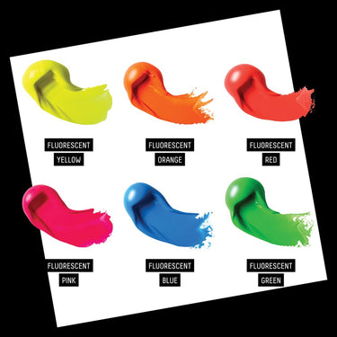 Heavy Body Acrylic Set - 6x59ml - Fluorescents