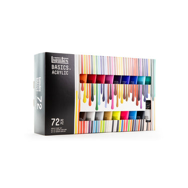 LQX BASICS 72X22ML PAINT SET 887452031017 [ANGLE 1] _	887452050209