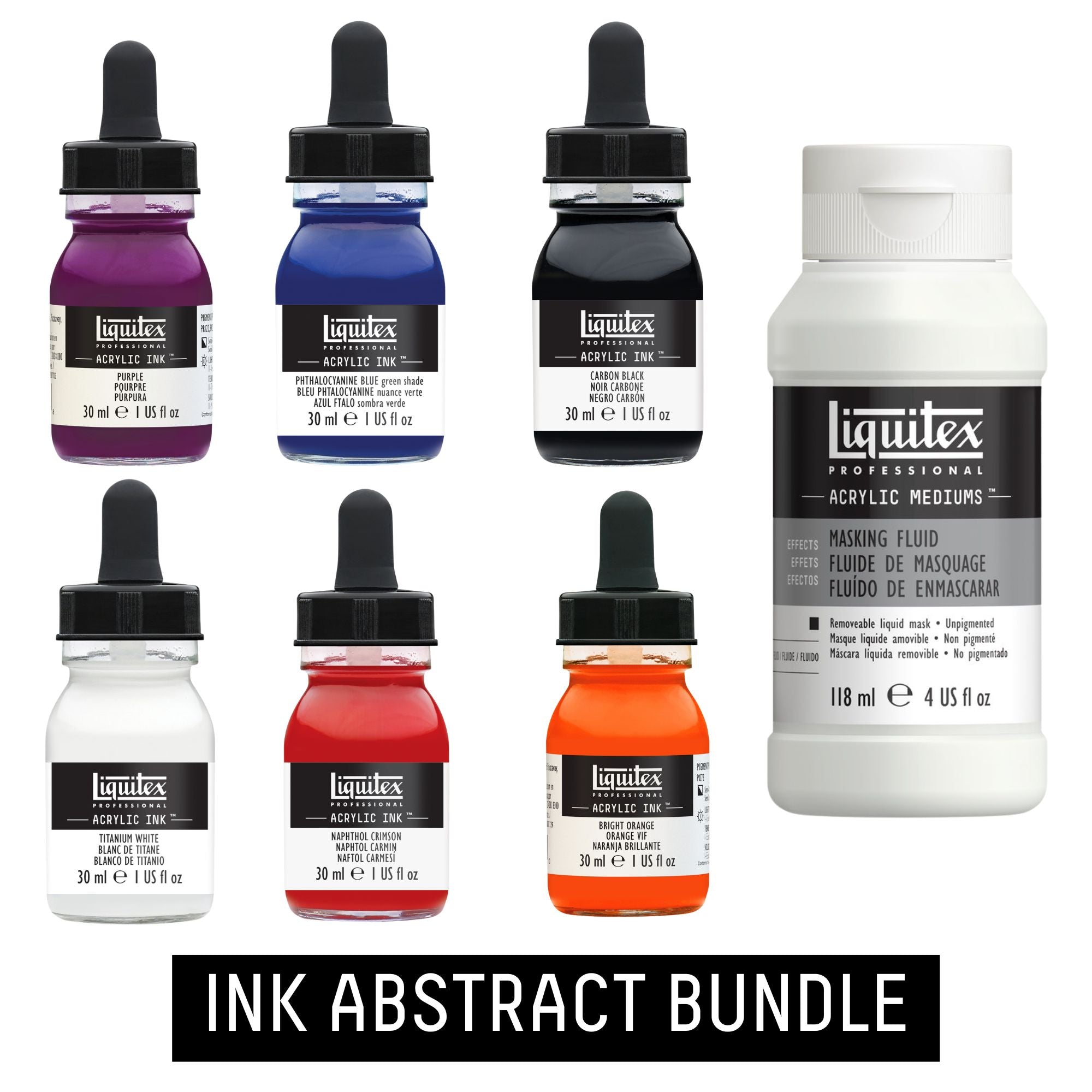 Ink Abstracts Bundle – Liquitex
