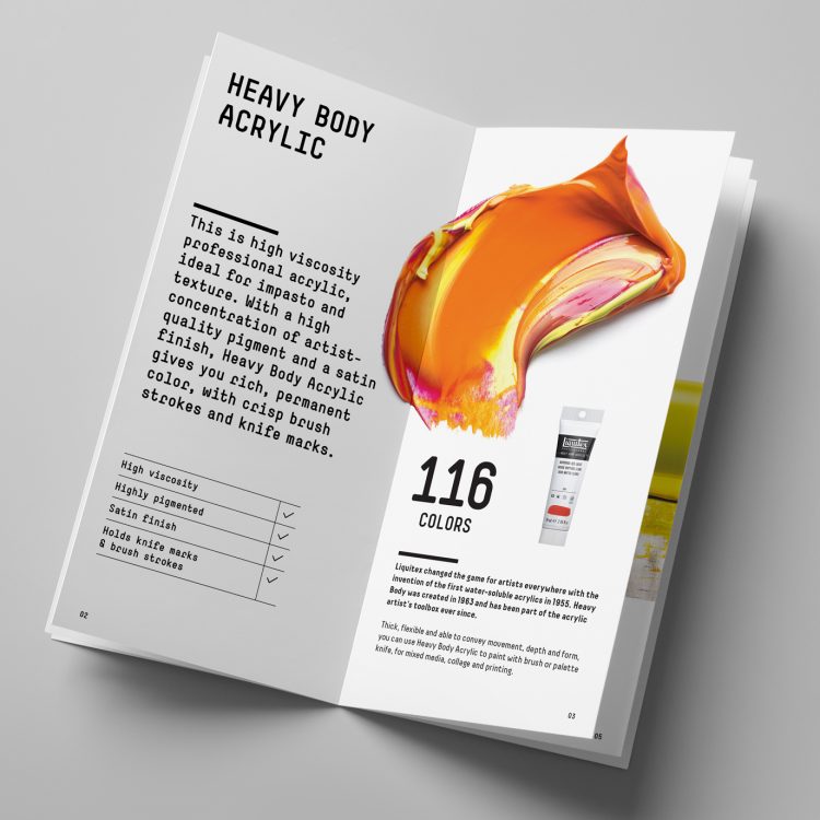 Guides, project sheets & color charts – Liquitex