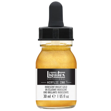 Professional Acrylic Ink - Iridescent Bright Gold