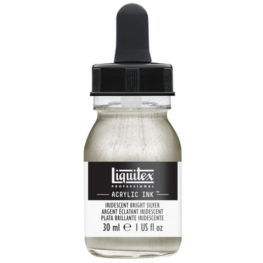 Professional Acrylic Ink - Iridescent Bright Silver