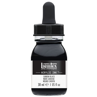 Professional Acrylic Ink - Carbon Black