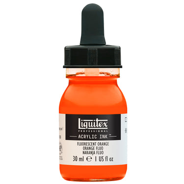 Professional Acrylic Ink - Fluorescent Orange