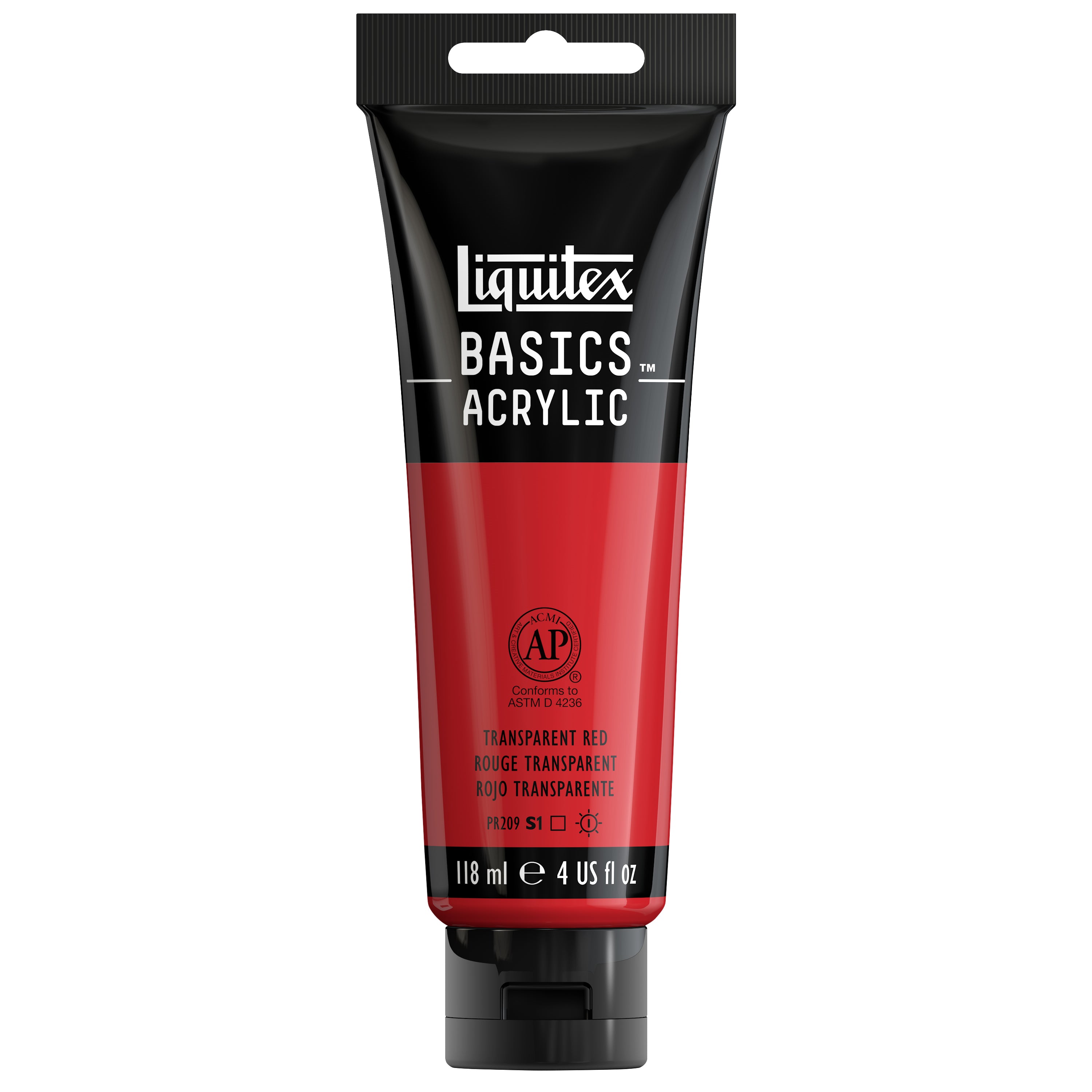 Transparent Basic Red Basics Acrylic Color - Transparent Red – Liquitex