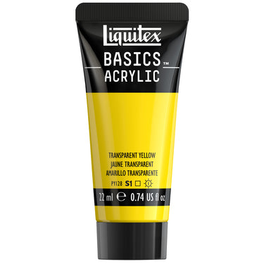 Basics Acrylic Color - Transparent Yellow