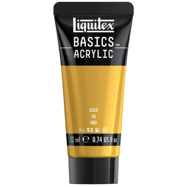 Basics Acrylic Color - Gold