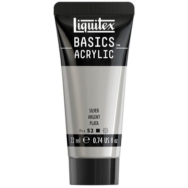 Basics Acrylic Color - Silver