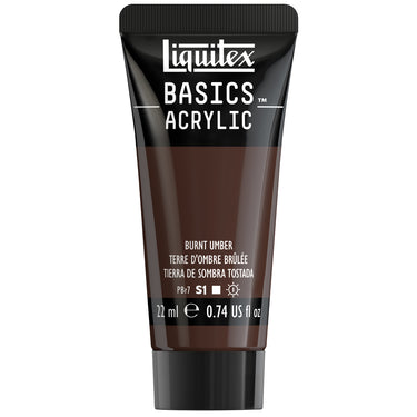 Basics Acrylic Color - Burnt Umber