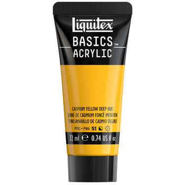 Basics Acrylic Color - Cadmium Yellow Deep Hue