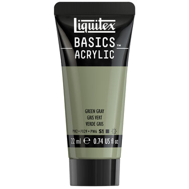 Basics Acrylic Color - Green Gray