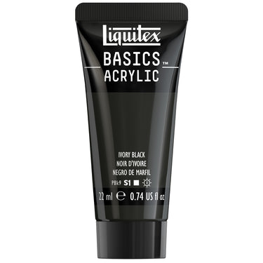Basics Acrylic Color - Ivory Black