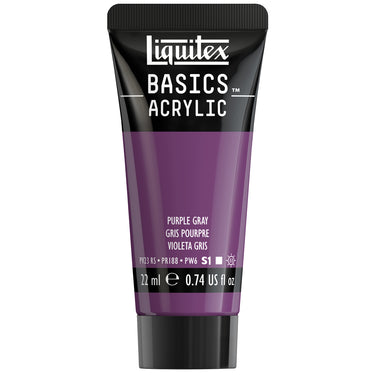 Basics Acrylic Color - Purple Gray