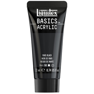 Basics Acrylic Color - Mars Black