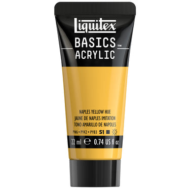 Basics Acrylic Color - Naples Yellow Hue
