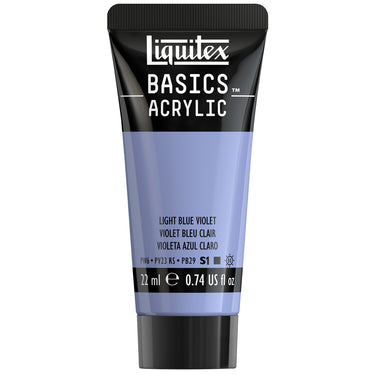 Basics Acrylic Color - Light Blue Violet