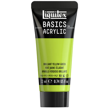 Basics Acrylic Color - Brilliant Yellow Green