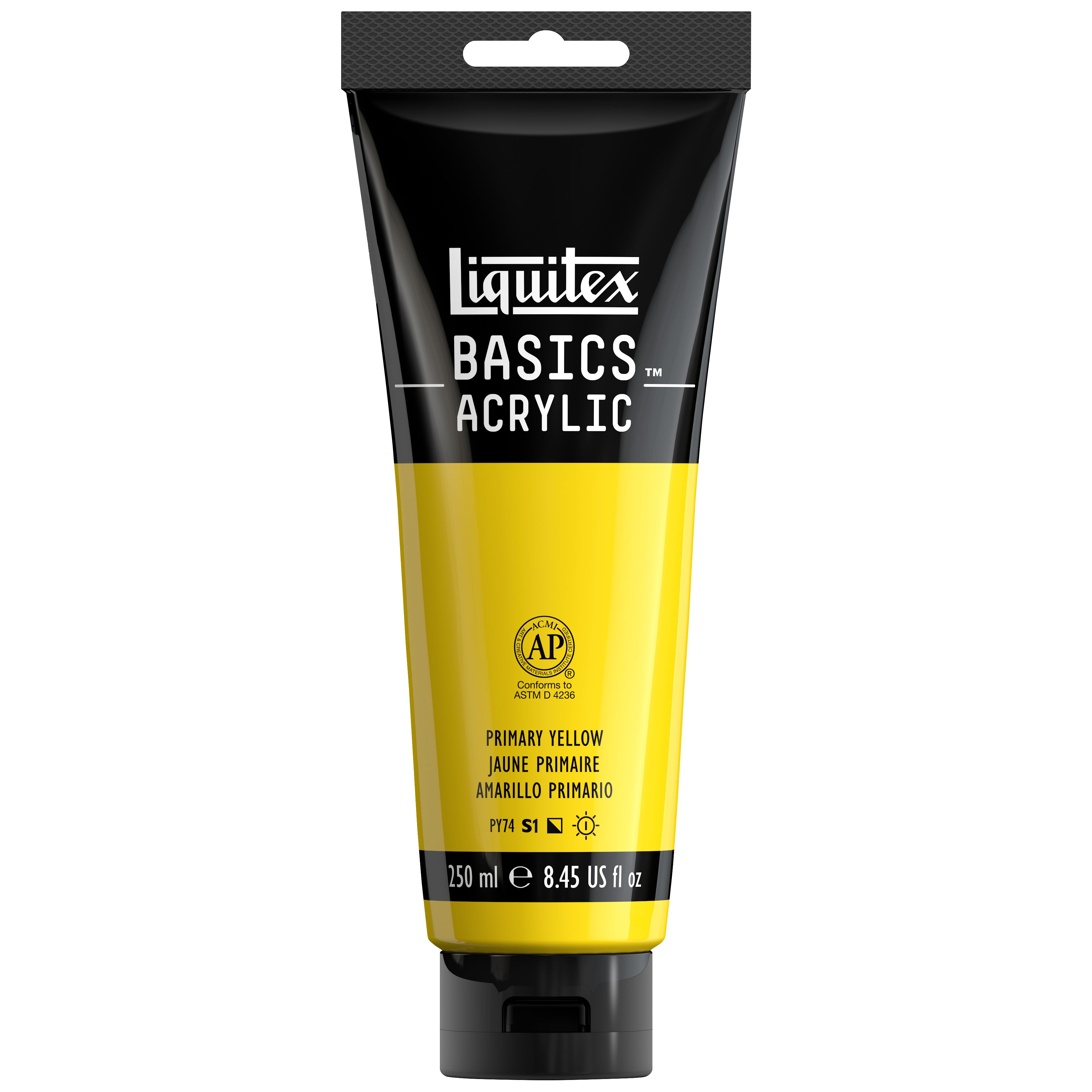 Acrylic Yellow Code Basics Acrylic Color - Primary Yellow – Liquitex