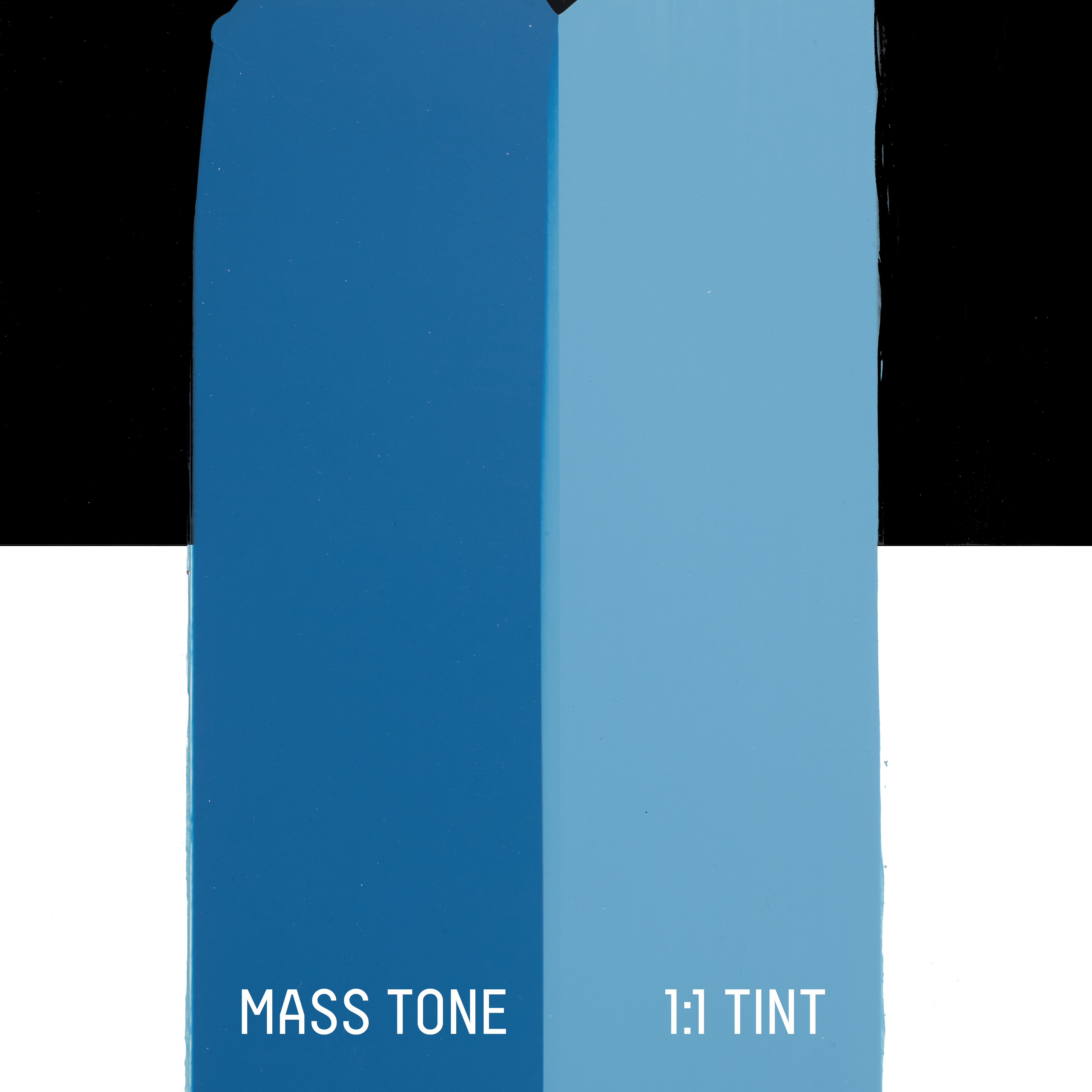Drawdown Blue Color Basics Acrylic Color - Cerulean Blue Hue – Liquitex