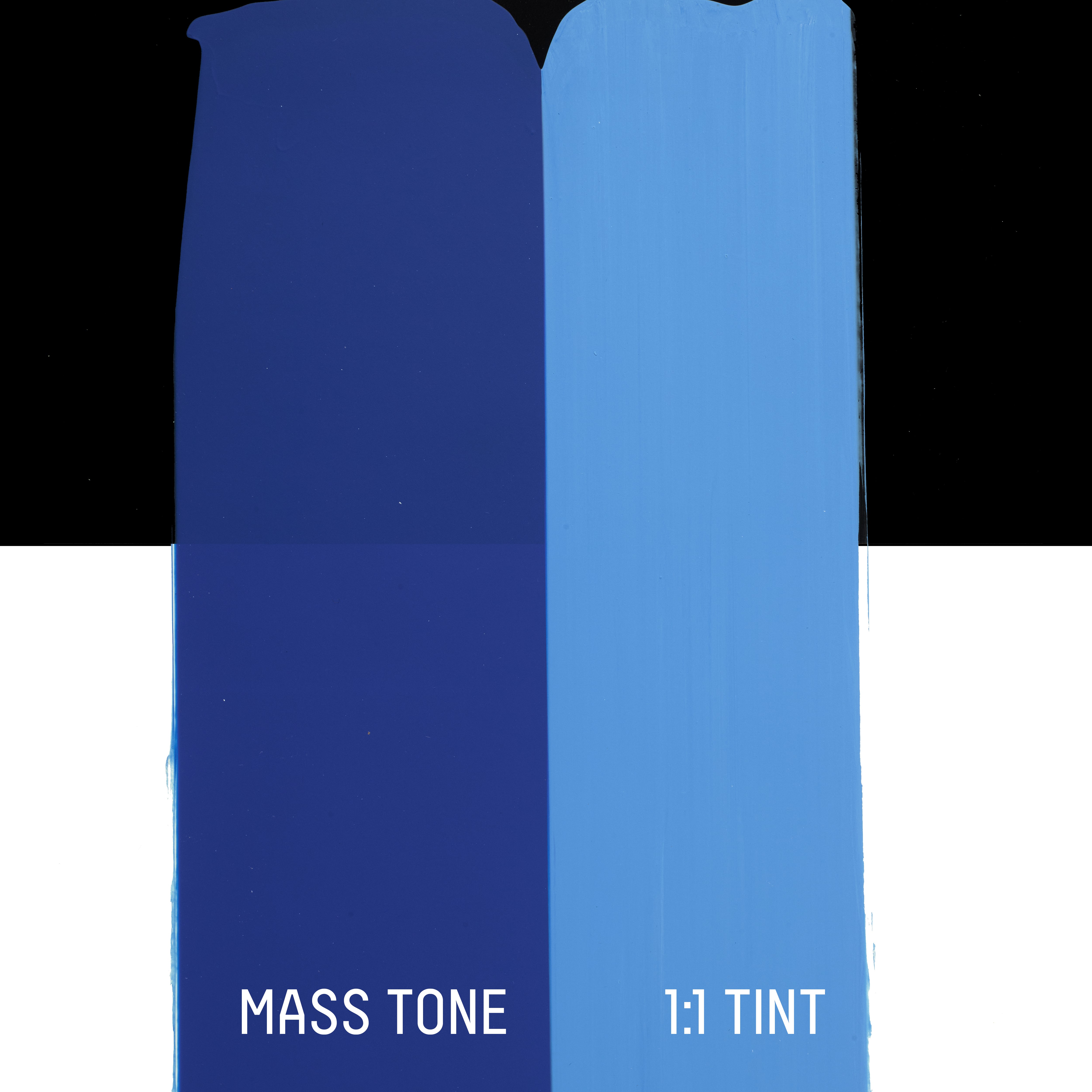 Drawdown Blue Color Basics Acrylic Color - Cobalt Blue Hue – Liquitex