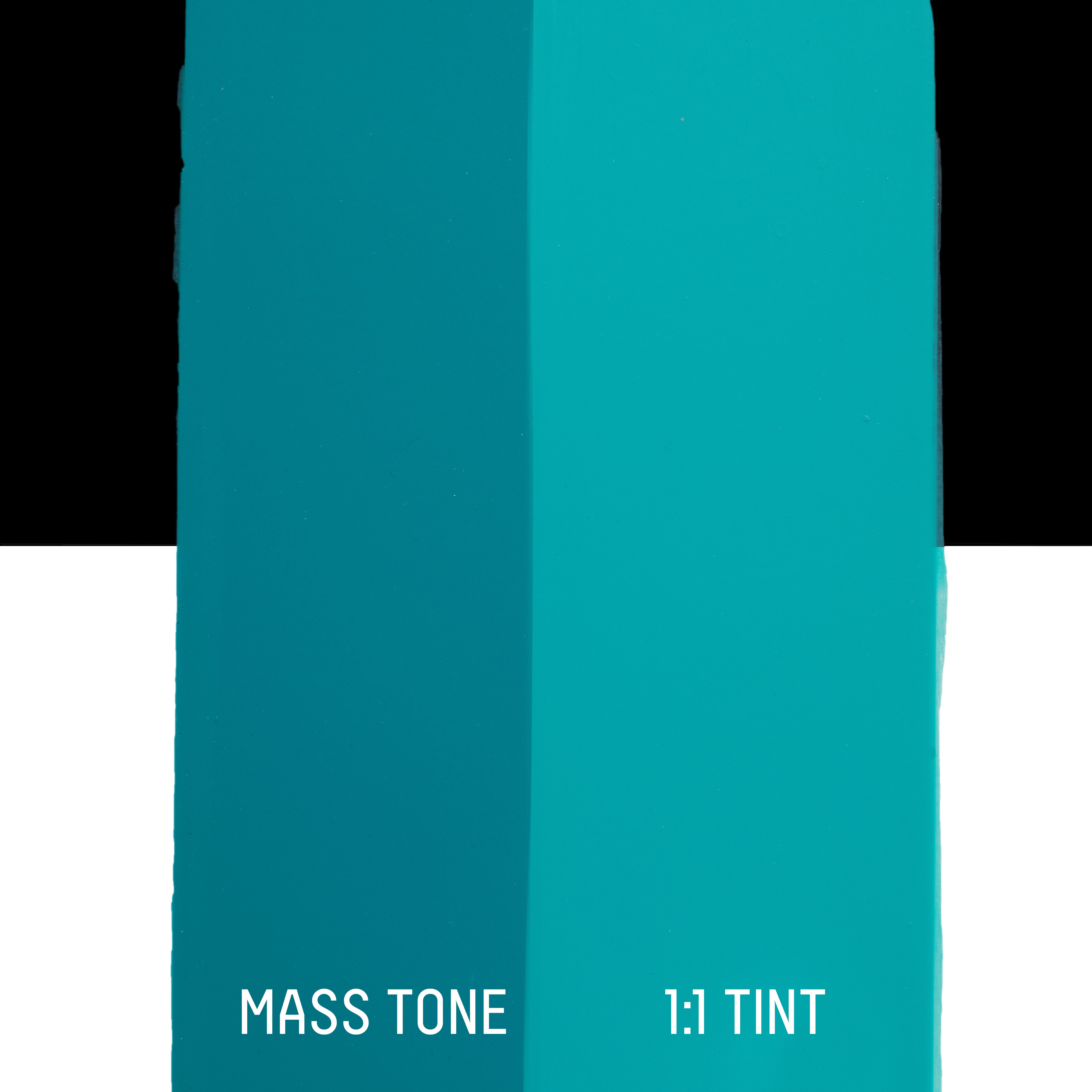 Drawdown Blue Color Basics Acrylic Fluid Color - Turquoise Blue – Liquitex
