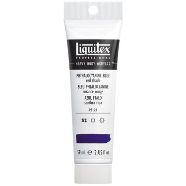 Professional Heavy Body Acrylic - Phthalocyanine Blue Red Shade