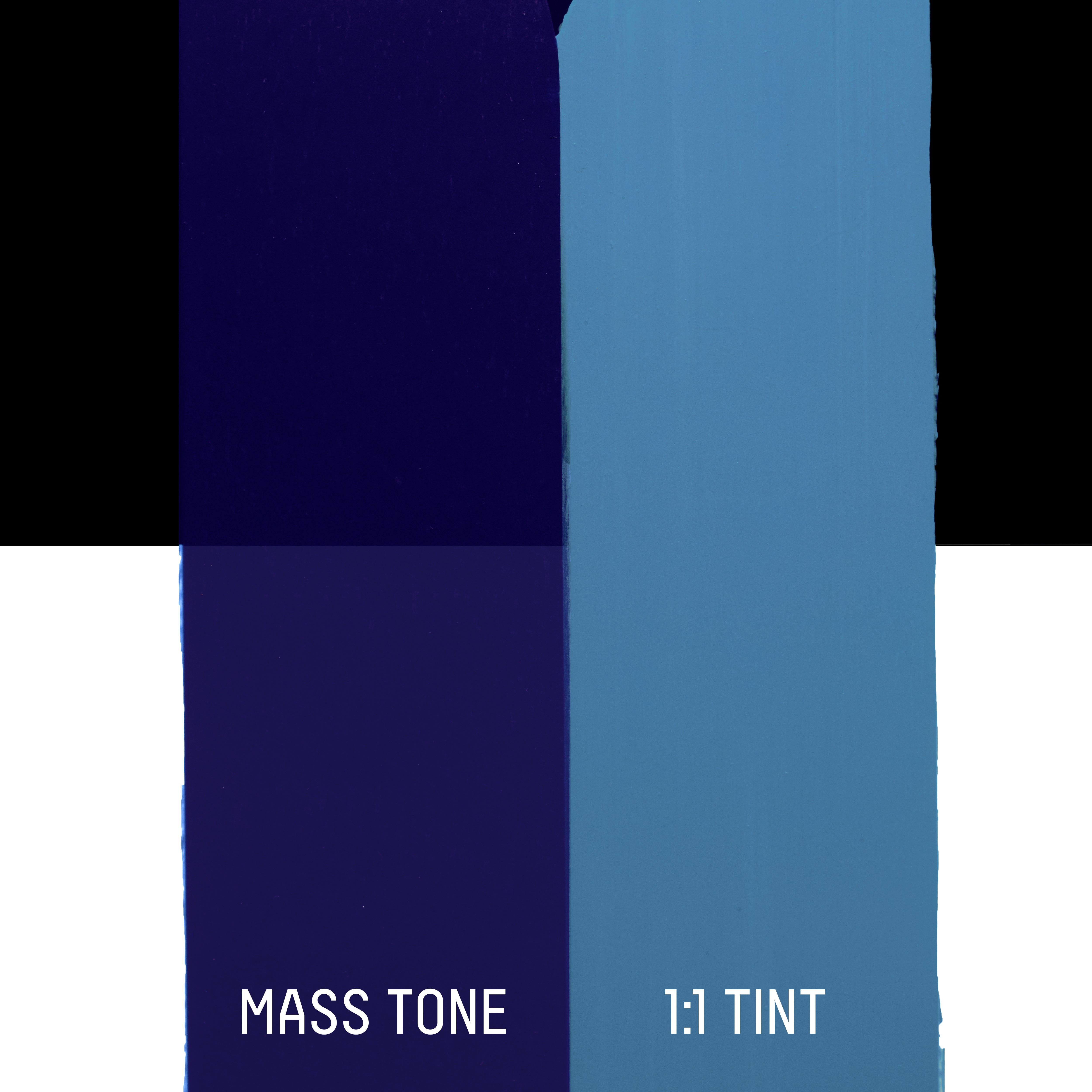 Drawdown Blue Color Professional Heavy Body Acrylic - Phthalocyanine Blue Red Shade – Liquitex