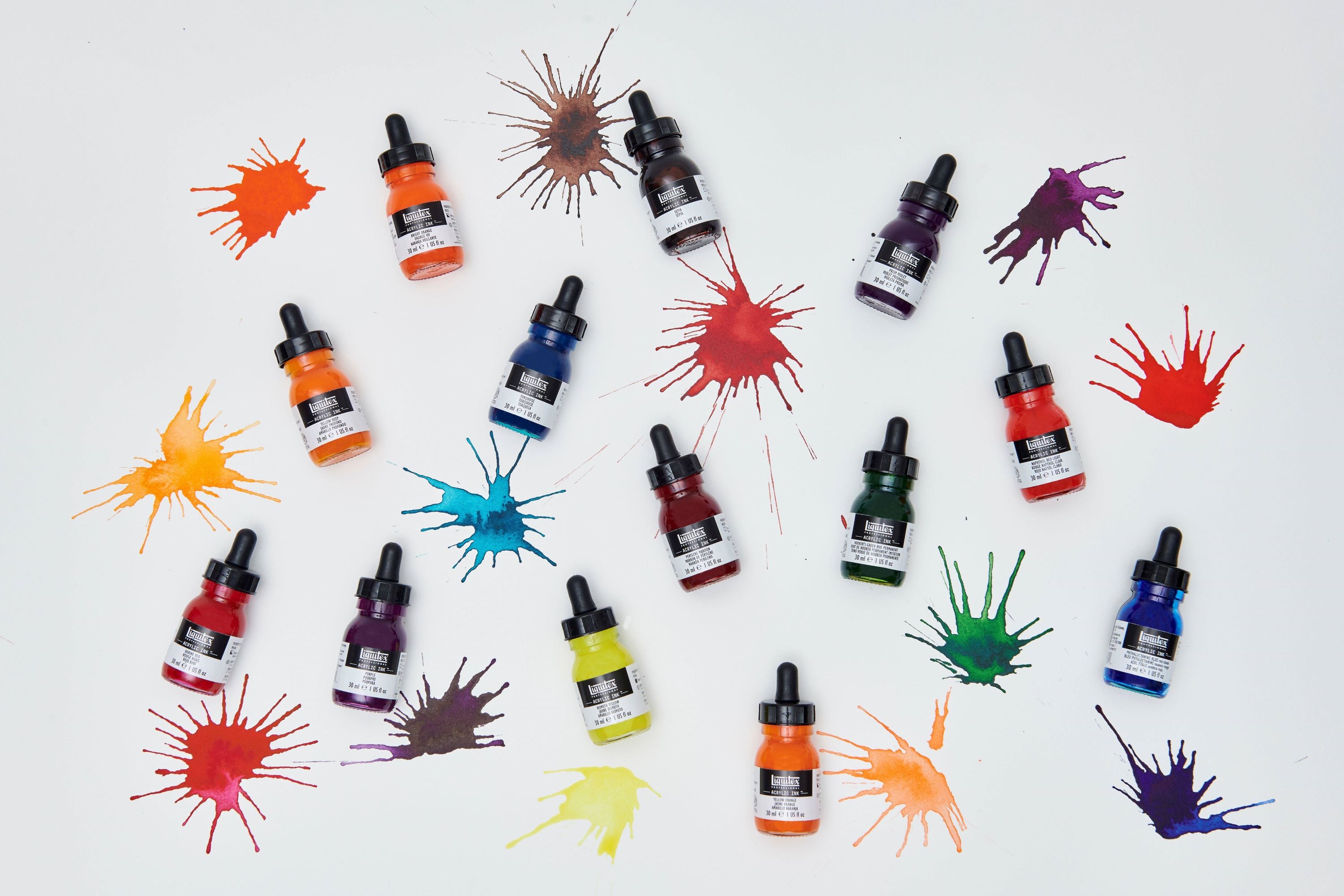 Painting with Acrylic Ink – Liquitex