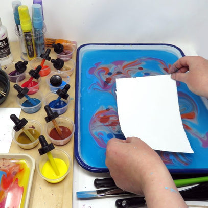 Paper Marbling Project